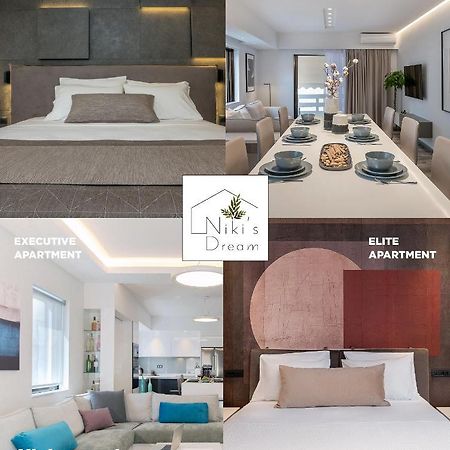 Nikis Dream Luxury Apartments ハニア エクステリア 写真